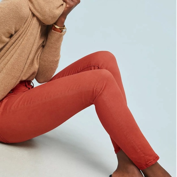 AG Jeans Prima Sateen Mid-Rise Crop Pants - Picture 11 of 11